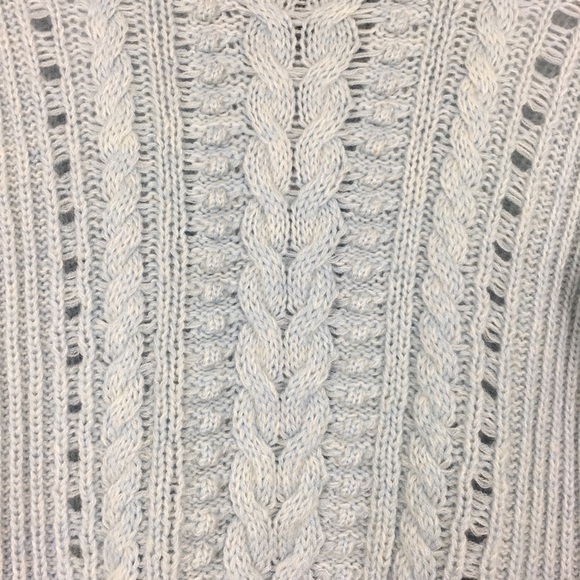 Club Monaco Cable Knit Merino Wool Sweater - Picture 4 of 8